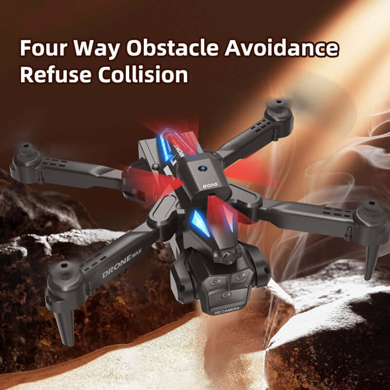 C10 QC Drone – Triple HD Cameras & Obstacle Avoidance