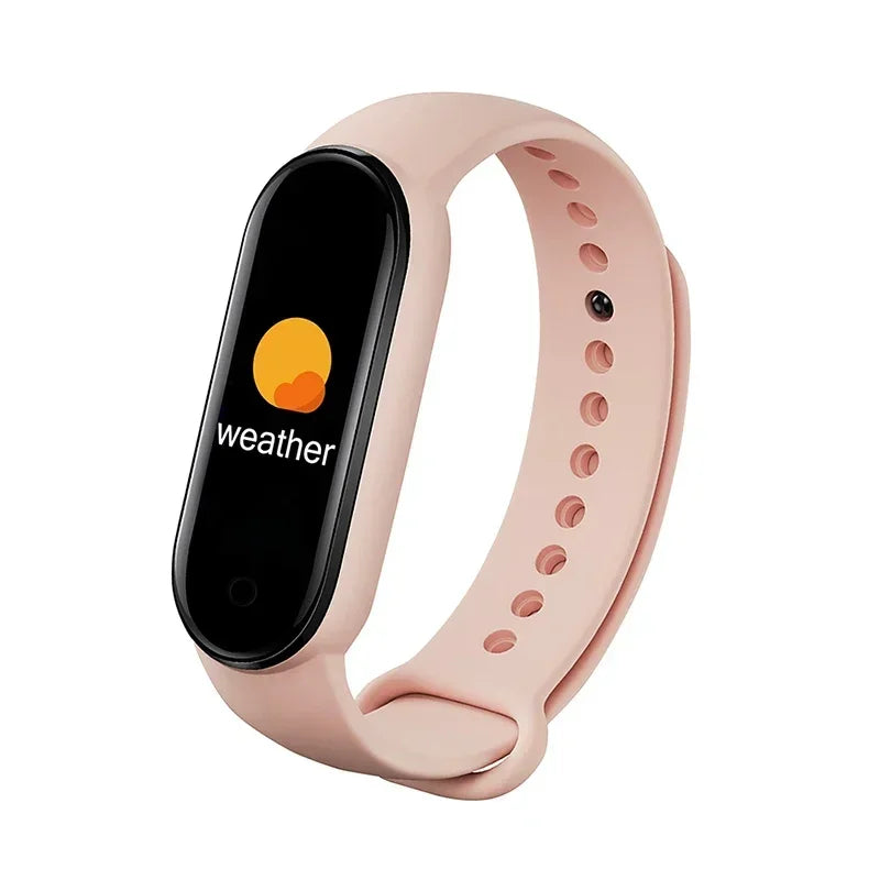 All-In-One M5 Watch: 1.2" Color Display, Fitness Step Counting, 10+ Sports, Call Reminder, Remote Shutter & Playback
