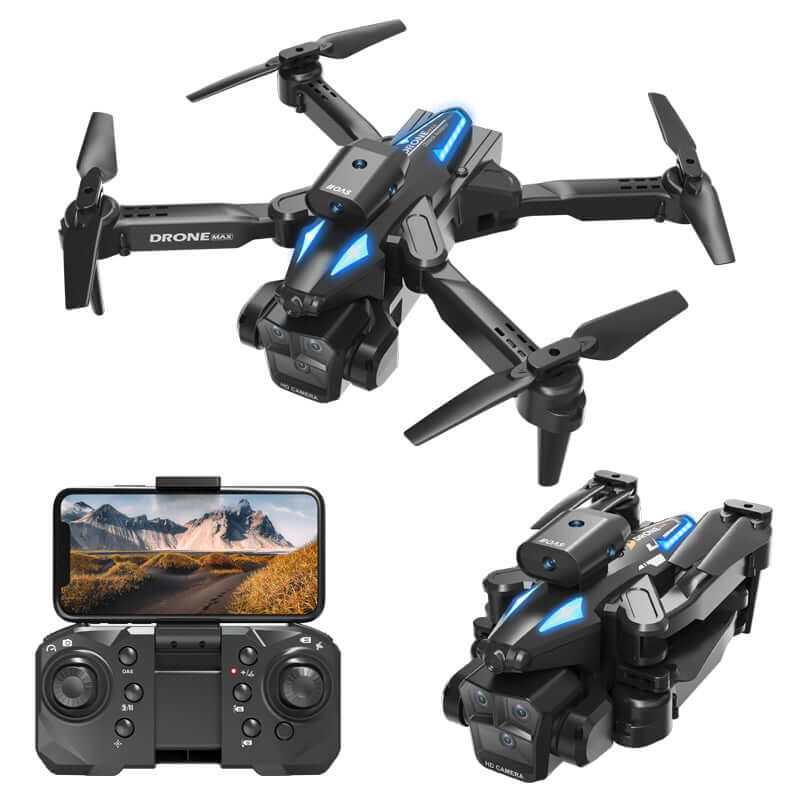C10 QC Drone – Triple HD Cameras & Obstacle Avoidance