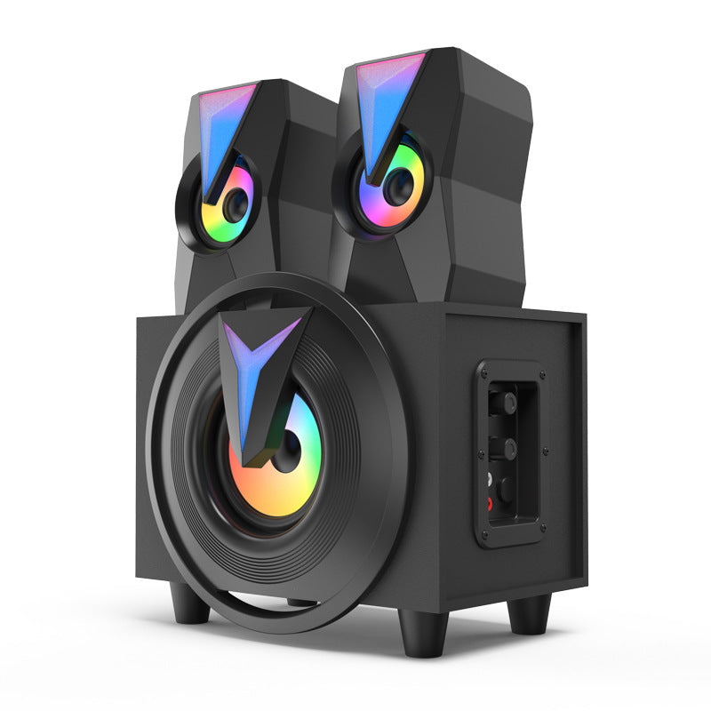 Owl Wooden Bluetooth Speaker with Card Slot & Radio – USB Powered with Remote Control