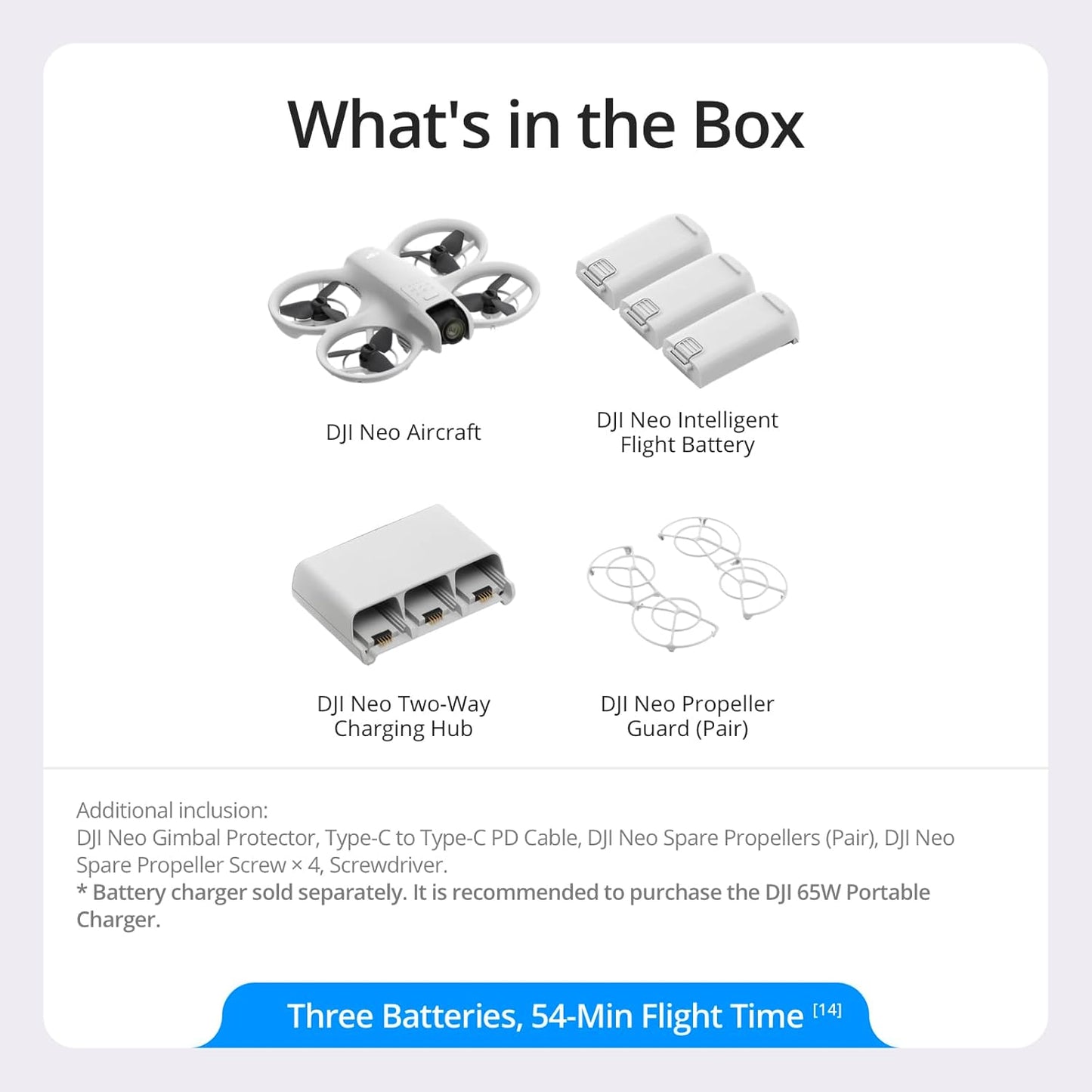 DJI Neo Mini Drone 4K UHD Camera β Lightweight Self-Flying Drone Kit