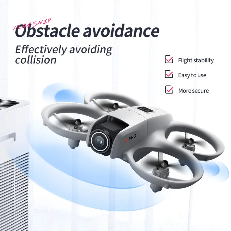 2025 I1Pro Mini Drone – 8K HD Dual Camera, Obstacle Avoidance & Brushless Motors