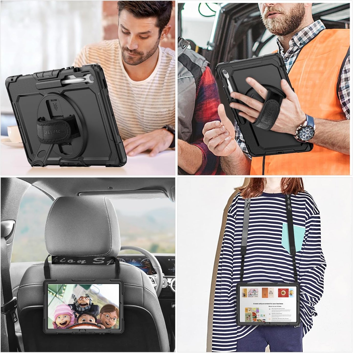Galaxy Tab S10 FE+ Plus 13.1" 5G Tablet Case