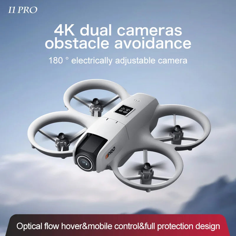 2025 I1Pro Mini Drone – 8K HD Dual Camera, Obstacle Avoidance & Brushless Motors