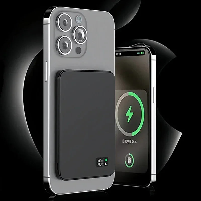 MagSafe 5000mAh Wireless Power Bank with PD & LED Display
