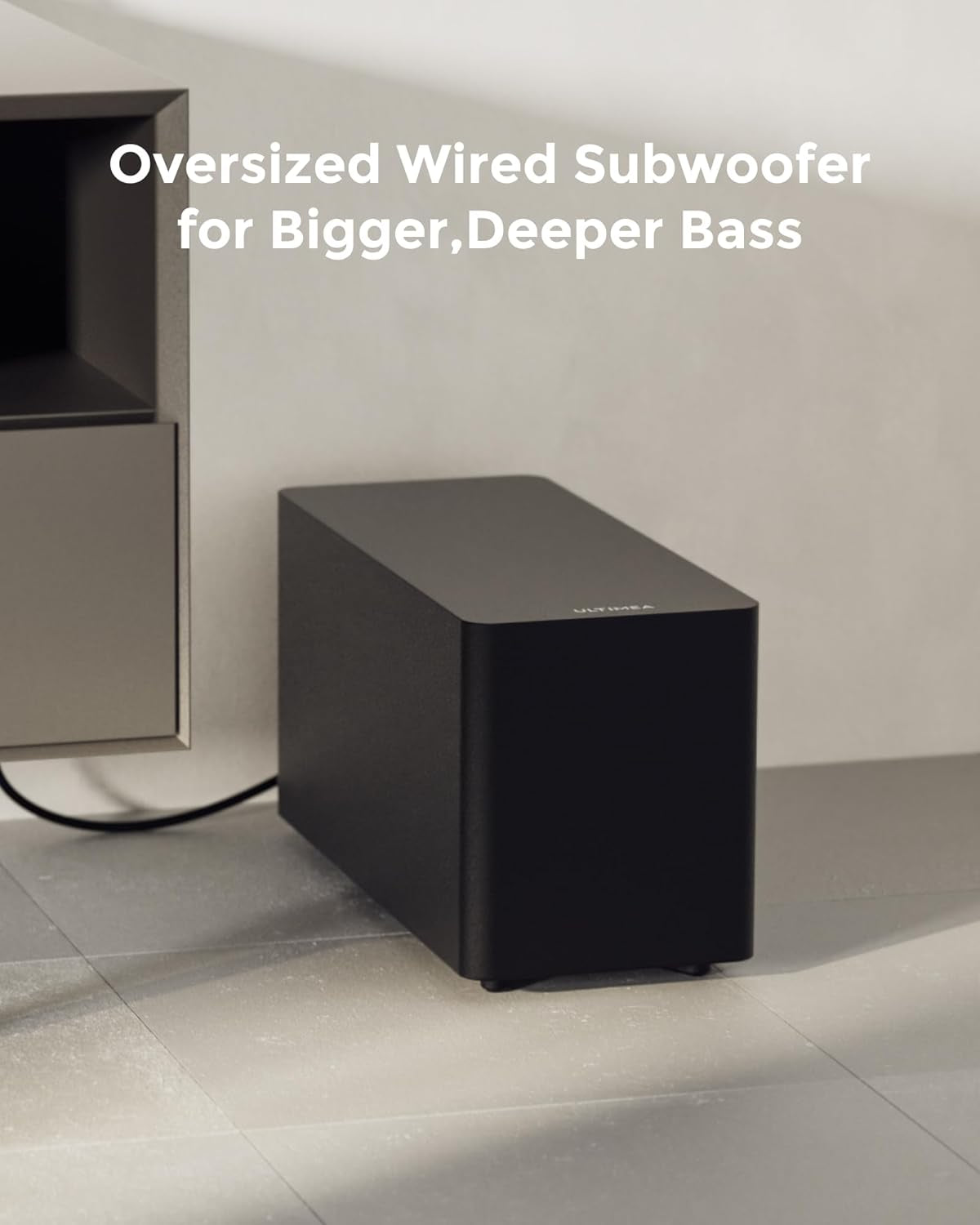 5.1CH Surround Sound Bar with Subwoofer – Dolby Atmos, 300W Home Theater System
