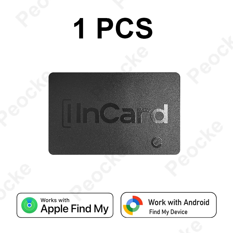 Wallet Anti-Loss GPS Smart Tag | Slim Bluetooth Tracker for Wallets, Keys & Luggage