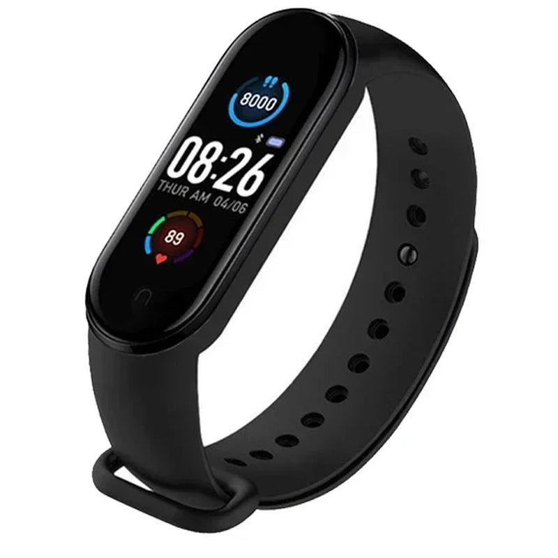 All-In-One M5 Watch: 1.2" Color Display, Fitness Step Counting, 10+ Sports, Call Reminder, Remote Shutter & Playback