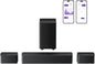 5.1 Sound Bar, 410W Dolby Atmos Surround Sound System with Subwoofer – Poseidon D60 (2025 New Version)