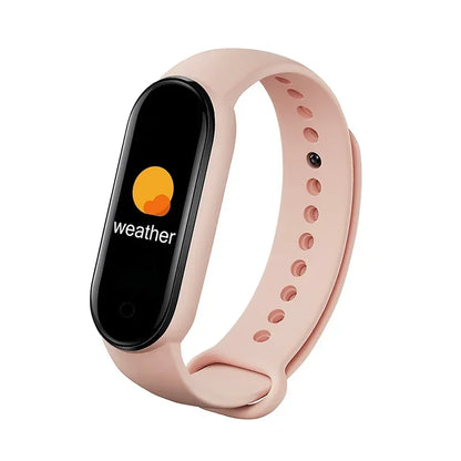 All-In-One M5 Watch: 1.2" Color Display, Fitness Step Counting, 10+ Sports, Call Reminder, Remote Shutter & Playback