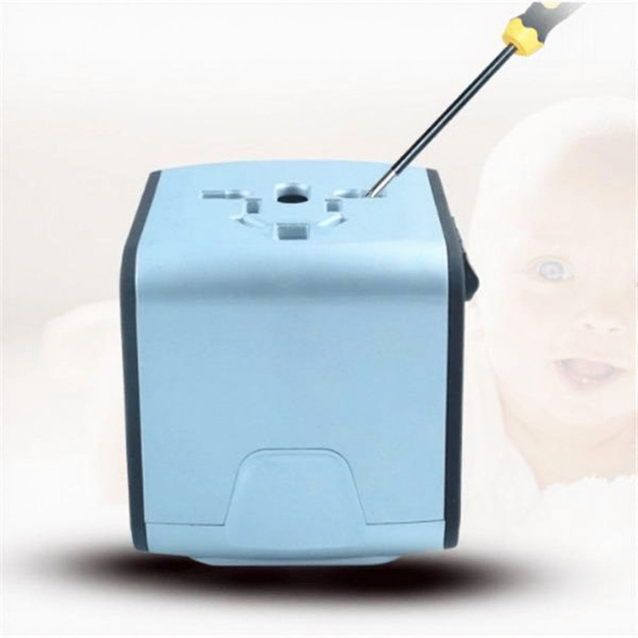 Multi-Function Travel Socket Universal Adapter with USB Charging