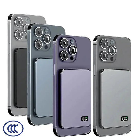 MagSafe 5000mAh Wireless Power Bank with PD & LED Display