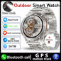 2025 Dual-Band GPS Outdoor Smartwatch – Professional 10ATM Waterproof Fitness Tracker