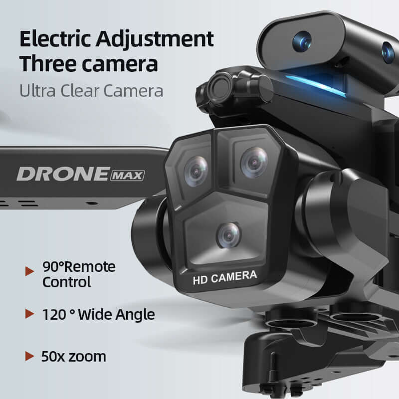 C10 QC Drone – Triple HD Cameras & Obstacle Avoidance