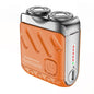 Portable Rotary Dual Ring Electric Shaver – Mini Travel Rechargeable Razor