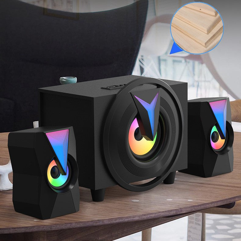 Owl Wooden Bluetooth Speaker with Card Slot & Radio – USB Powered with Remote Control