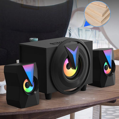 Owl Wooden Bluetooth Speaker with Card Slot & Radio – USB Powered with Remote Control